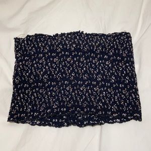 Brandy Melville Floral Tube Top